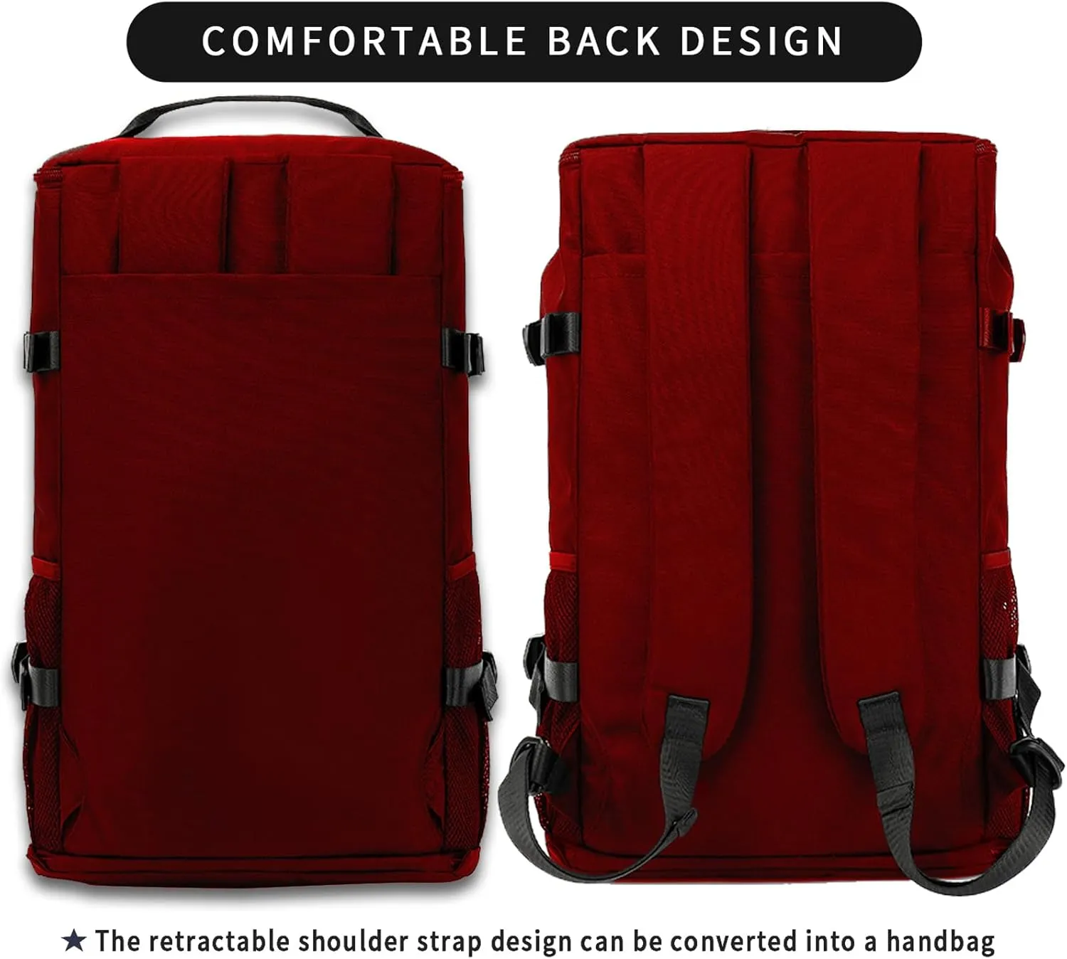 gym duffel bag backpack wrestling bag with shoe compartment 4 kinds of back method waterproof sports walking laptop