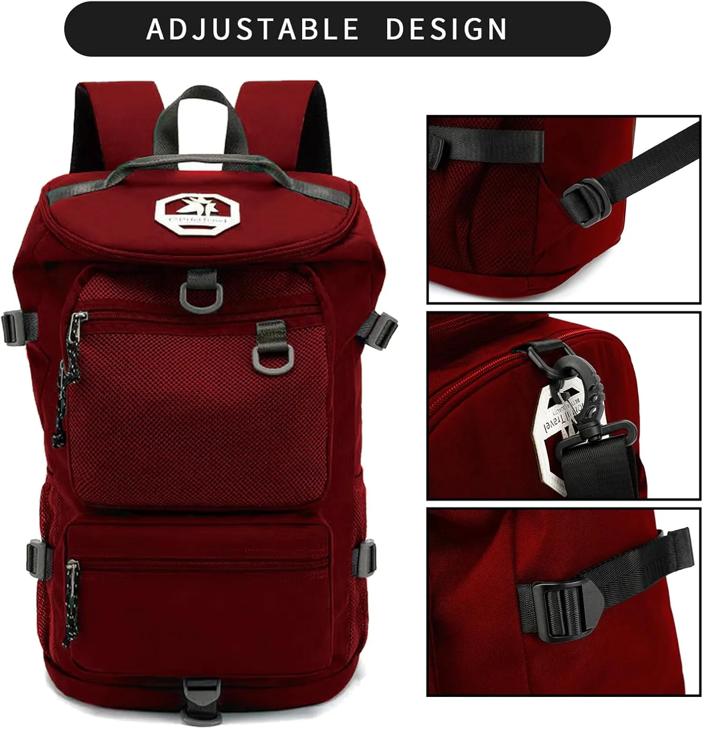gym duffel bag backpack wrestling bag with shoe compartment 4 kinds of back method waterproof sports walking laptop