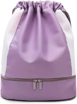 Gym for women Swimming Backpack Bag Wet Isolation Shoes Pouch Outdoor Hiking Fitness Waterproof Scratch Proof Rucksack
