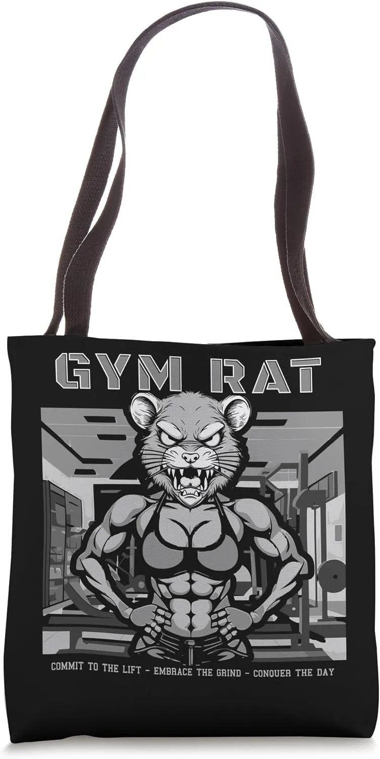 Gym rat women Tote Bag