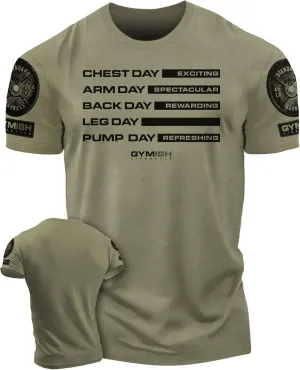 Gymdays Graphic Fitness Tank, Sleeveless Bodybuilding Athletic Tank Top