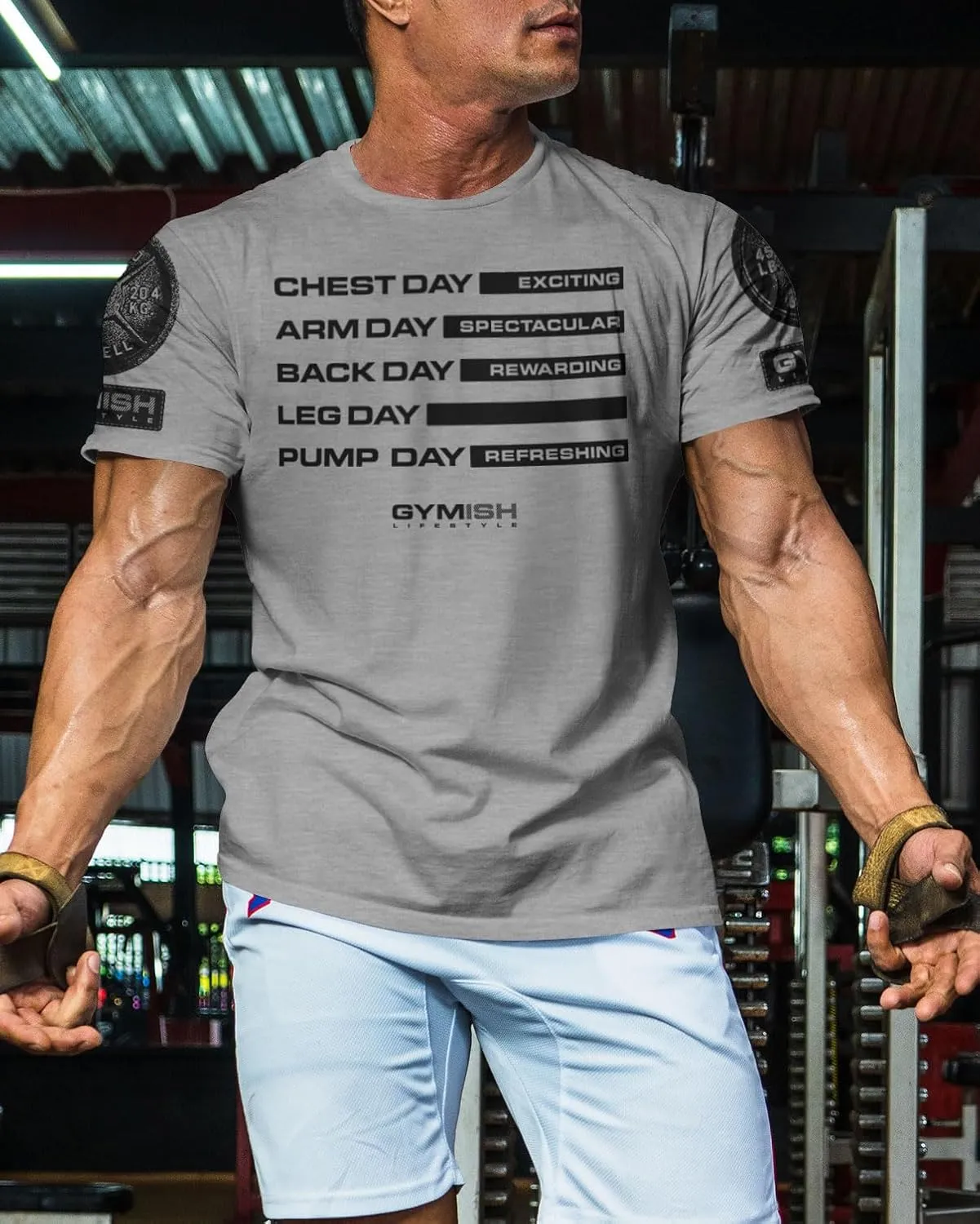 Gymdays Graphic Fitness Tank, Sleeveless Bodybuilding Athletic Tank Top
