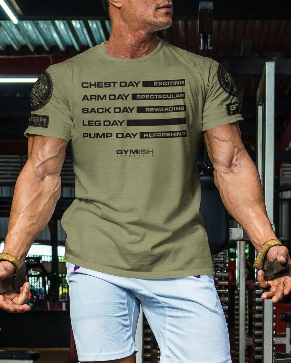 Gymdays Graphic Fitness Tank, Sleeveless Bodybuilding Athletic Tank Top