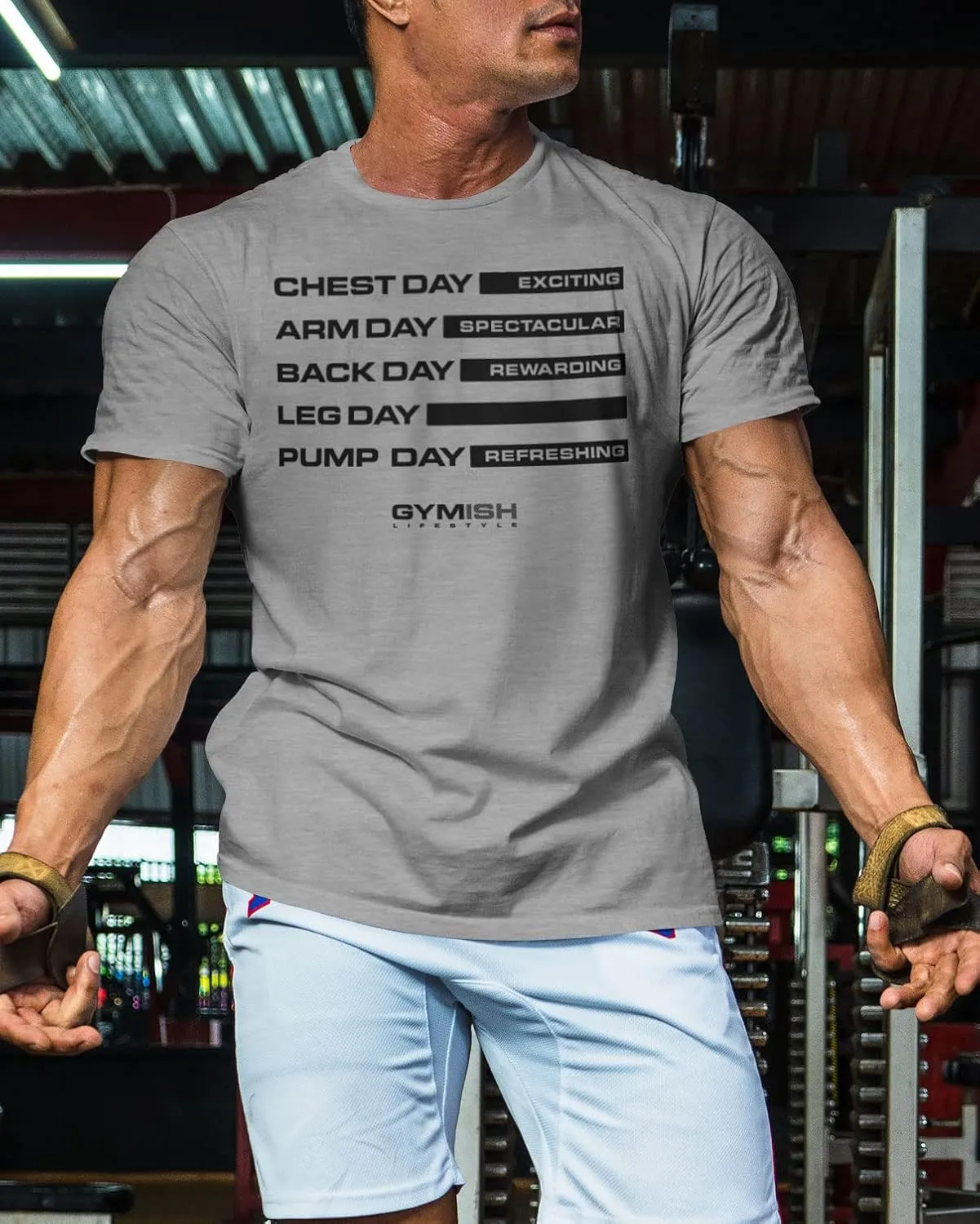 Gymdays Graphic Fitness Tank, Sleeveless Bodybuilding Athletic Tank Top