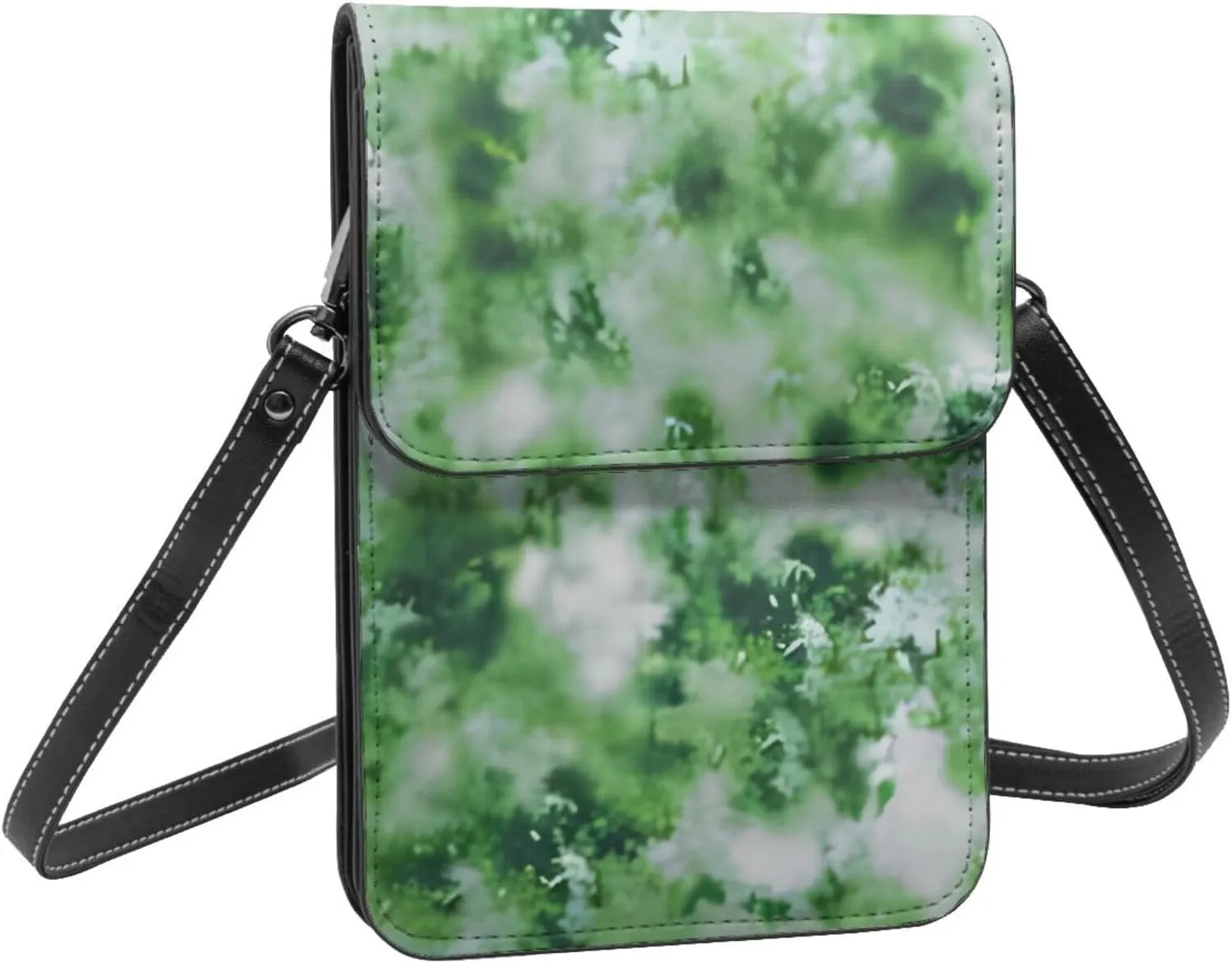 Halloween Cut Ghosts Cell Phone Purse Small Crossbody Bags For Women Men Wallet Purses With Adjustable Strap
