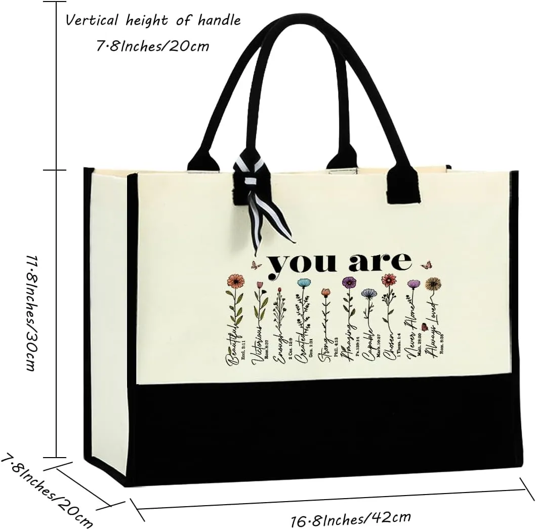 Hanamiya Na Chaos Coordinator Work Bestie Waterproof Large Tote Bag Soul Sister Sunshine Religious Teacher Appreciation Gifts