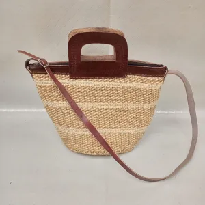 Handmade Woven Sisal Sling Bag - Boho Eco-Friendly Crossbody Bag | Sustainable Natural Fiber Purse | African Artisan Handcrafted Bag