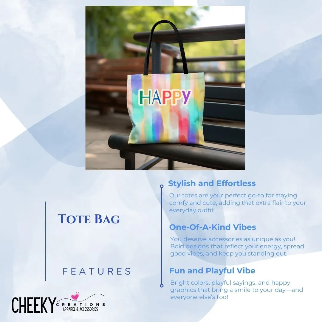 Happy Tote Bag