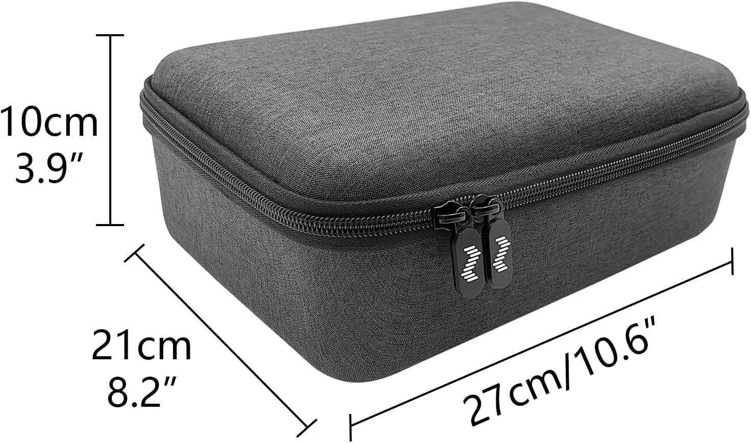 Hard Shell Case Compatible with SSL 2 or 2  and SSL2 MKII and 2  MKII Interface Audio Interface Cover, Protective Travel Case (Grey)