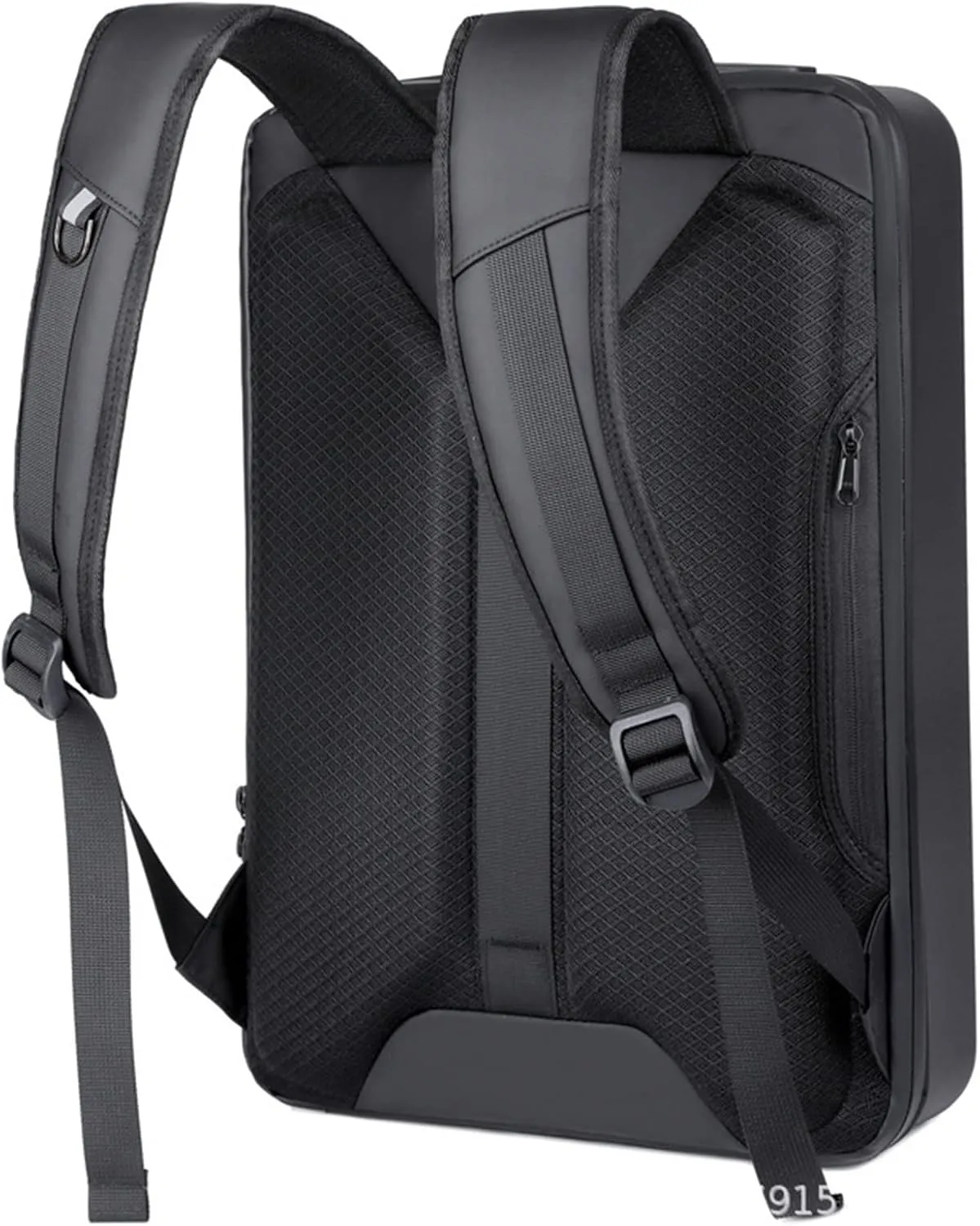 Hard Shell Laptop Backpack for Men,Anti-Theft Waterproof TSA Lock Gaming Computer Backpack with USB Port and Wet Pocket, Business College Carry On Backpack fit 15.6/16/17 Inch Laptop，White