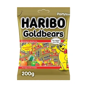 Haribo Gummy Bears Fun Size Pouches Halal Gummies - 8.8 oz