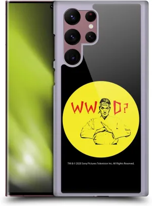 Head Case Designs Officially Licensed Cobra Kai John Lawrence WWD Composed Art Hard Back Case Compatible with Samsung Galaxy S22 Ultra 5G