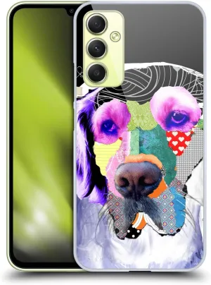 Head Case Designs Officially Licensed Michel Keck Golden Retriever Dogs 3 Hard Back Case Compatible with Samsung Galaxy A34 5G