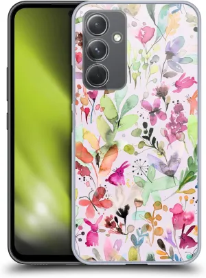 Head Case Designs Officially Licensed Ninola Meadow Flower Patterns Hard Back Case Compatible with Samsung Galaxy A54 5G