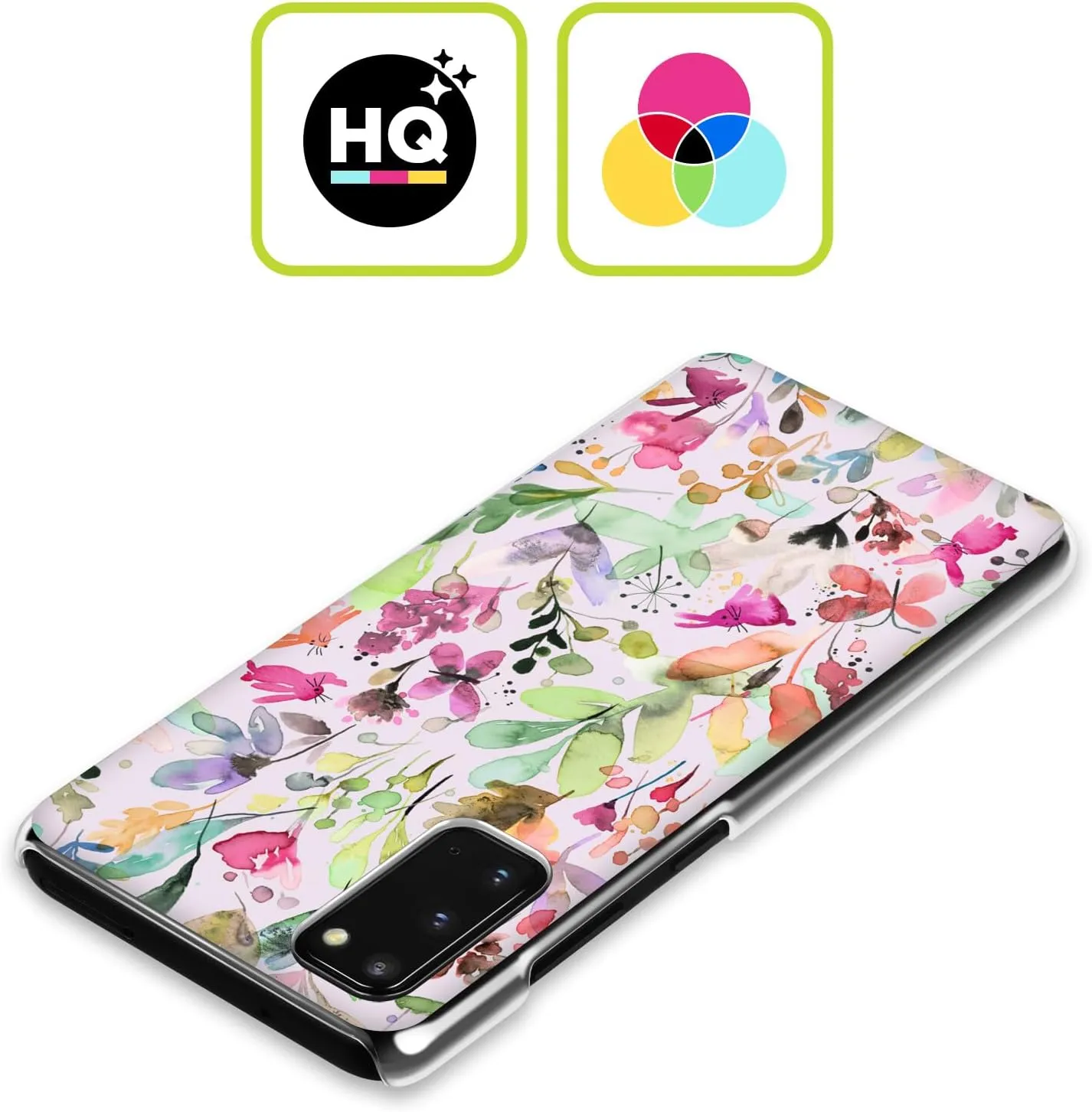 Head Case Designs Officially Licensed Ninola Meadow Flower Patterns Hard Back Case Compatible with Samsung Galaxy A54 5G