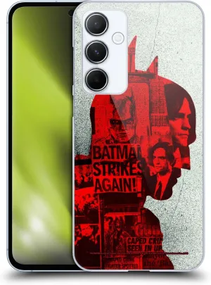 Head Case Designs Officially Licensed The Batman Collage Neo-Noir Graphics Hard Back Case Compatible with Samsung Galaxy A55 5G