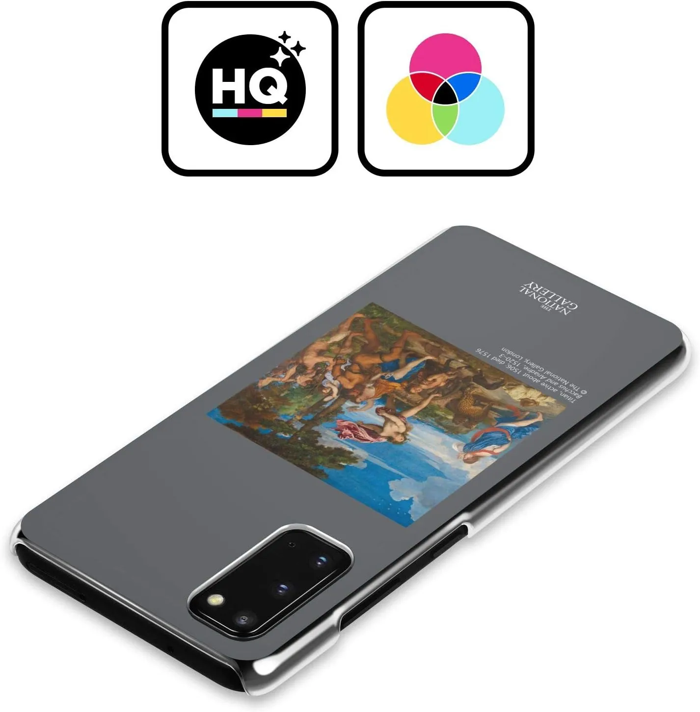 Head Case Designs Officially Licensed The National Gallery Bacchus and Ariadne People Hard Back Case Compatible with Samsung Galaxy S22  5G
