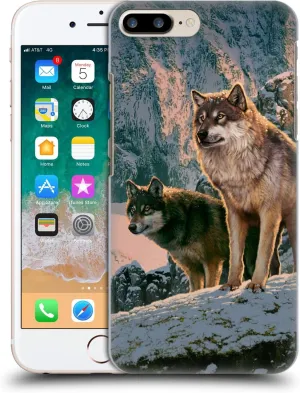 Head Case Designs Officially Licensed Vincent HIE Wolf Couple Canidae Hard Back Case Compatible with Apple iPhone 7 Plus/iPhone 8 Plus