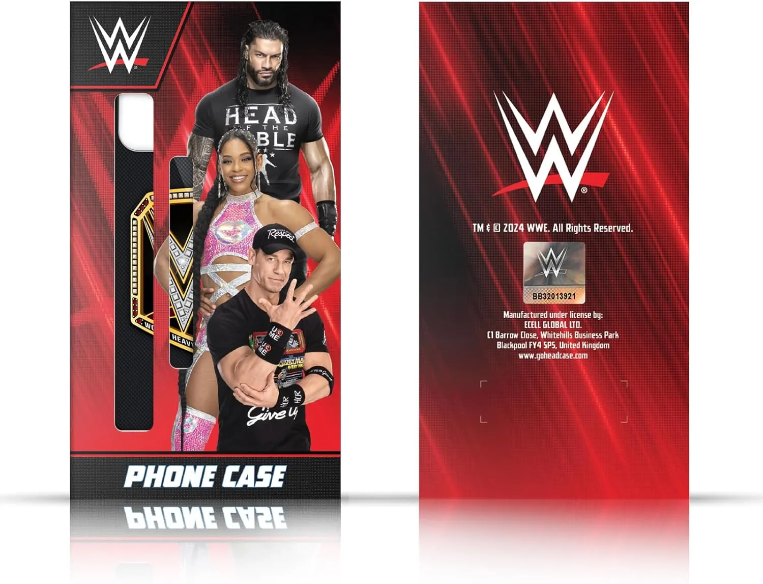 Head Case Designs Officially Licensed WWE John Cenation Respect 2017/18 Superstars 4 Hard Back Case Compatible with Samsung Galaxy A23 / 5G (2022)