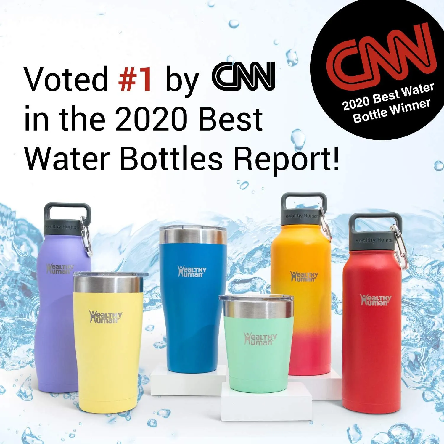 Healthy Human Water Bottle Take Me with U Sling