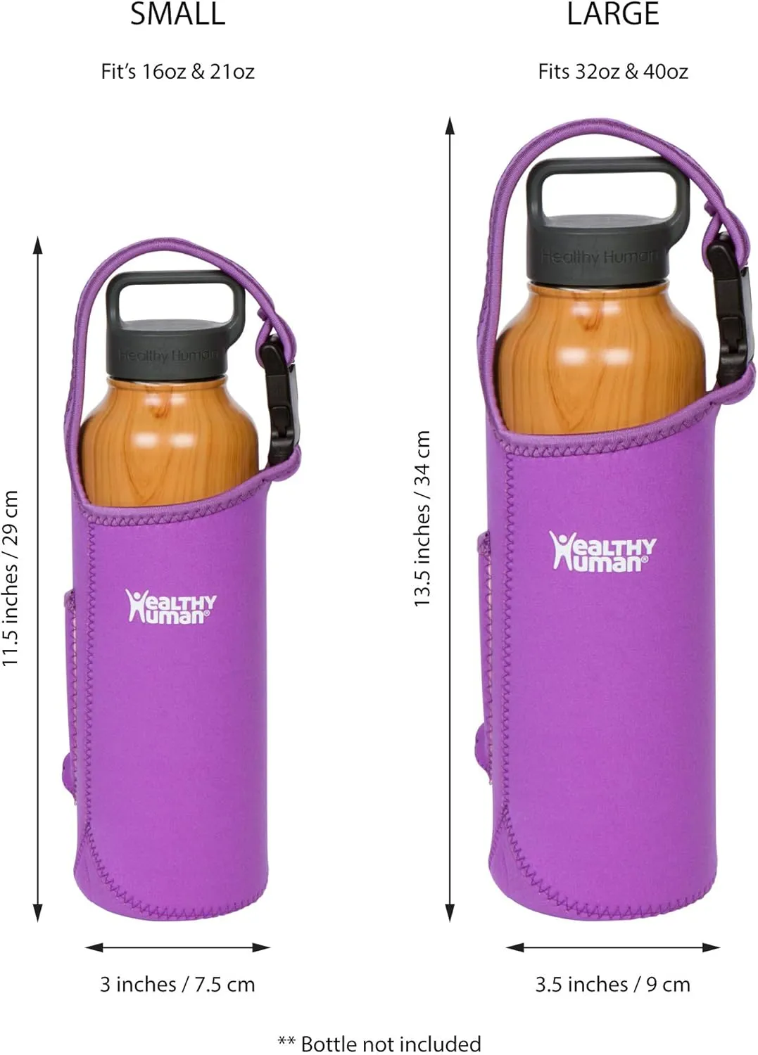 Healthy Human Water Bottle Take Me with U Sling