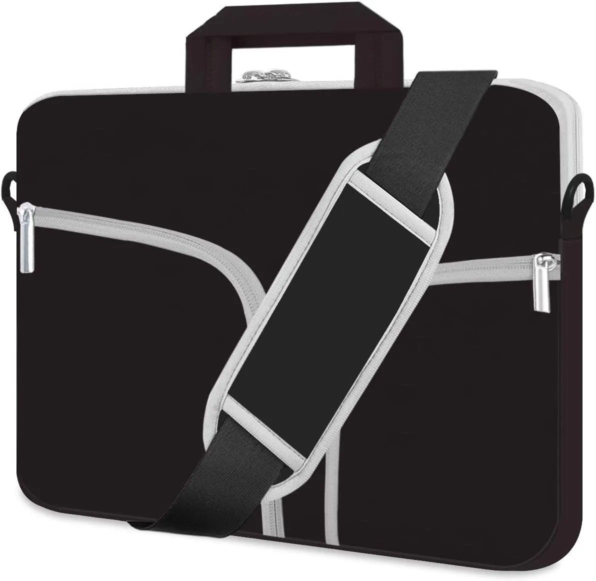 HESTECH Laptop Chromebook Case 14 inch,Ultrabook Notebook Shoulder Strap Handbag Sleeve Bag Compatible with 14-15.4" /15"-15.6" Dell HP Asus Acer Swift 3 Samsung Sony Computer
