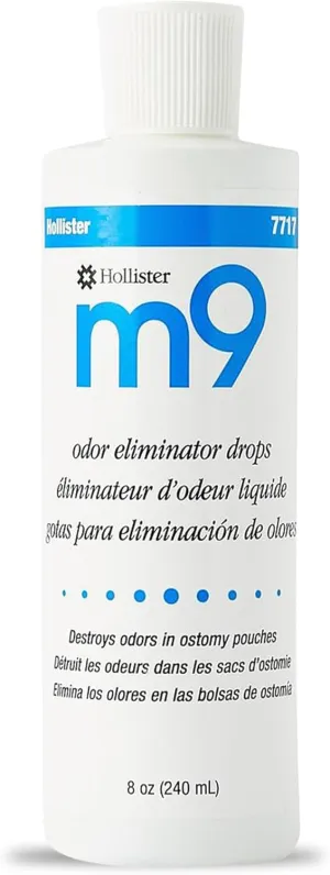 Hollister M9 Odor Eliminator Drops Unscented, 8 oz. Bottle 7717, 1 Ct