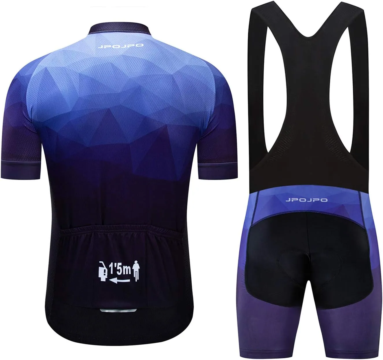 Hotlion Men's Cycling Jersey Set Summer Cycling Clothing Suit Pro Team Bike Clothes Road Biking Outfits Bicycle Kit for Men