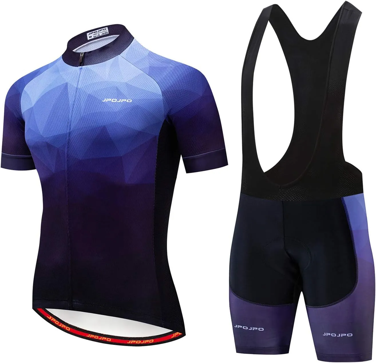 Hotlion Men's Cycling Jersey Set Summer Cycling Clothing Suit Pro Team Bike Clothes Road Biking Outfits Bicycle Kit for Men