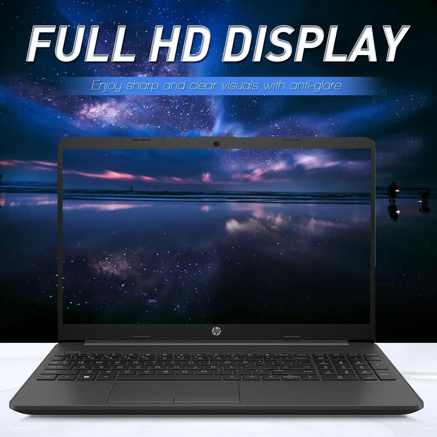 HP 15 FHD Business UltraBook Laptop • 16GB RAM • 256GB PCIe SSD • Powerful AMD Performance • Copilot AI-Ready • Ethernet Port • Long Battery Life • Windows 11 Pro – Built for Professionals