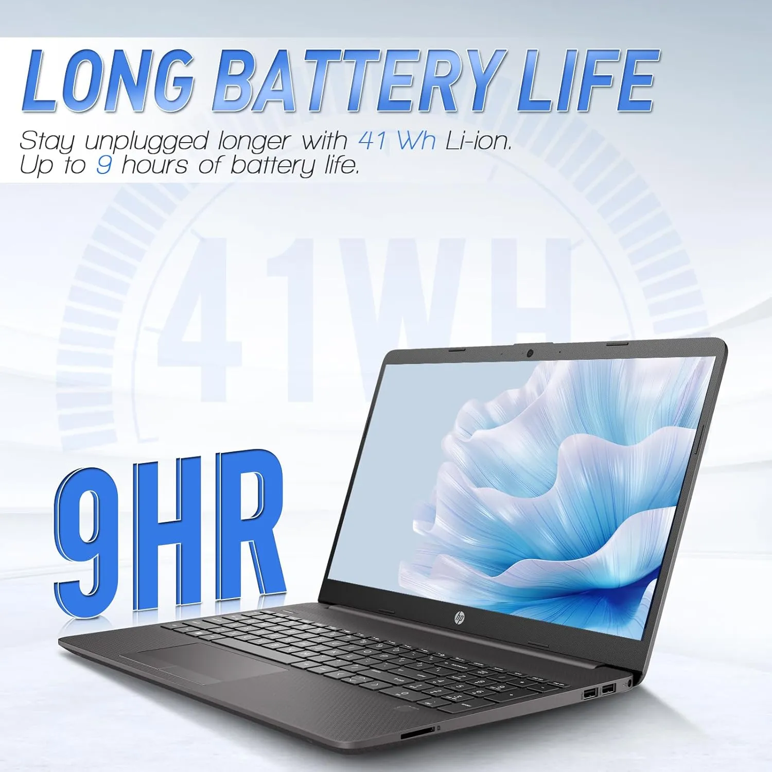 HP 15 FHD Business UltraBook Laptop • 16GB RAM • 256GB PCIe SSD • Powerful AMD Performance • Copilot AI-Ready • Ethernet Port • Long Battery Life • Windows 11 Pro – Built for Professionals