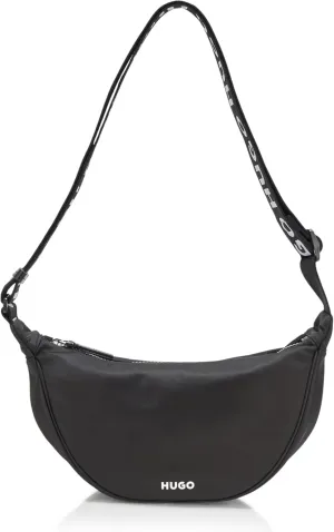 HUGO Repeat Logo Strap Crossbody Bag
