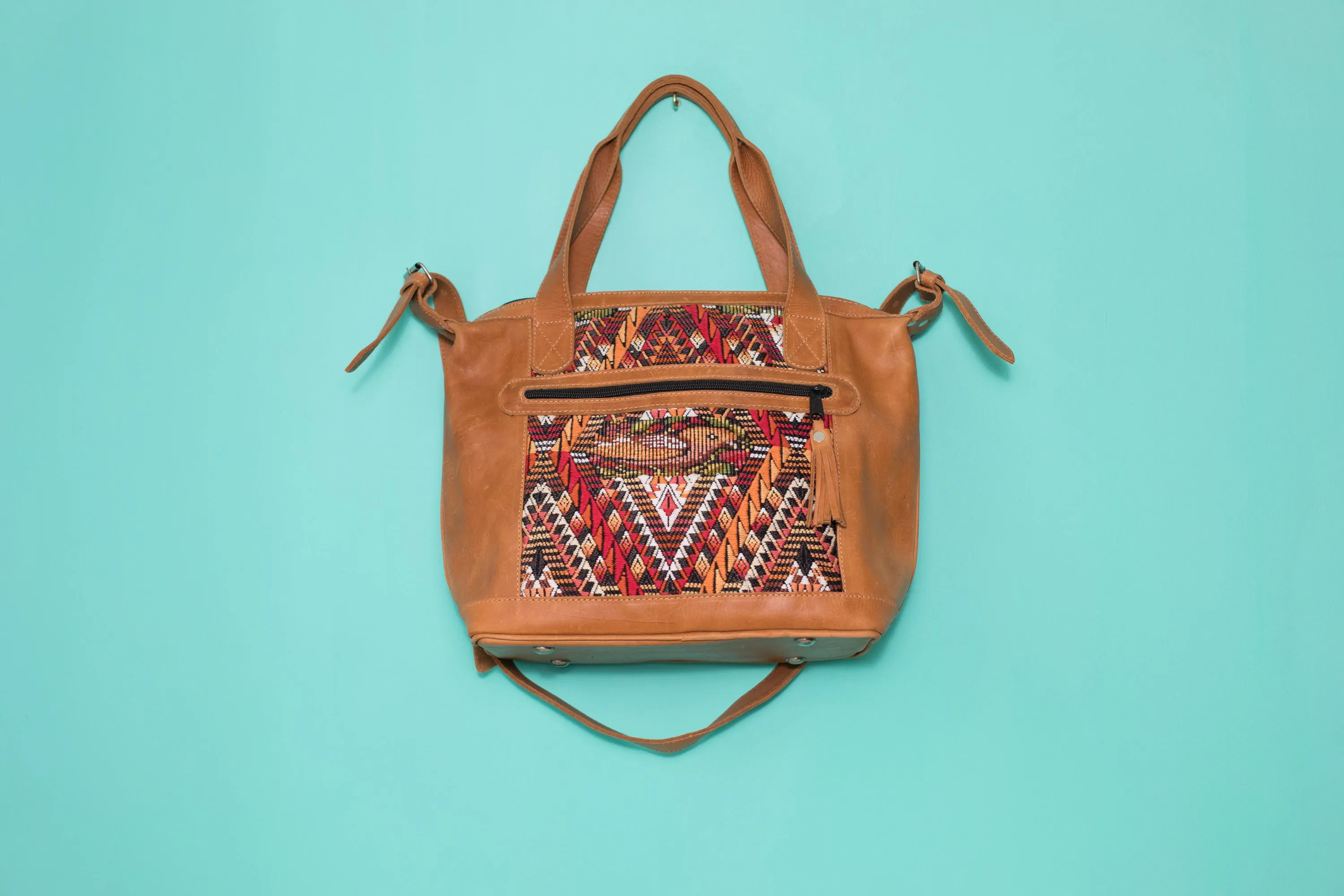Huipil Day Bag Tote Purse Diaper Bag Cross Body (medium) #008