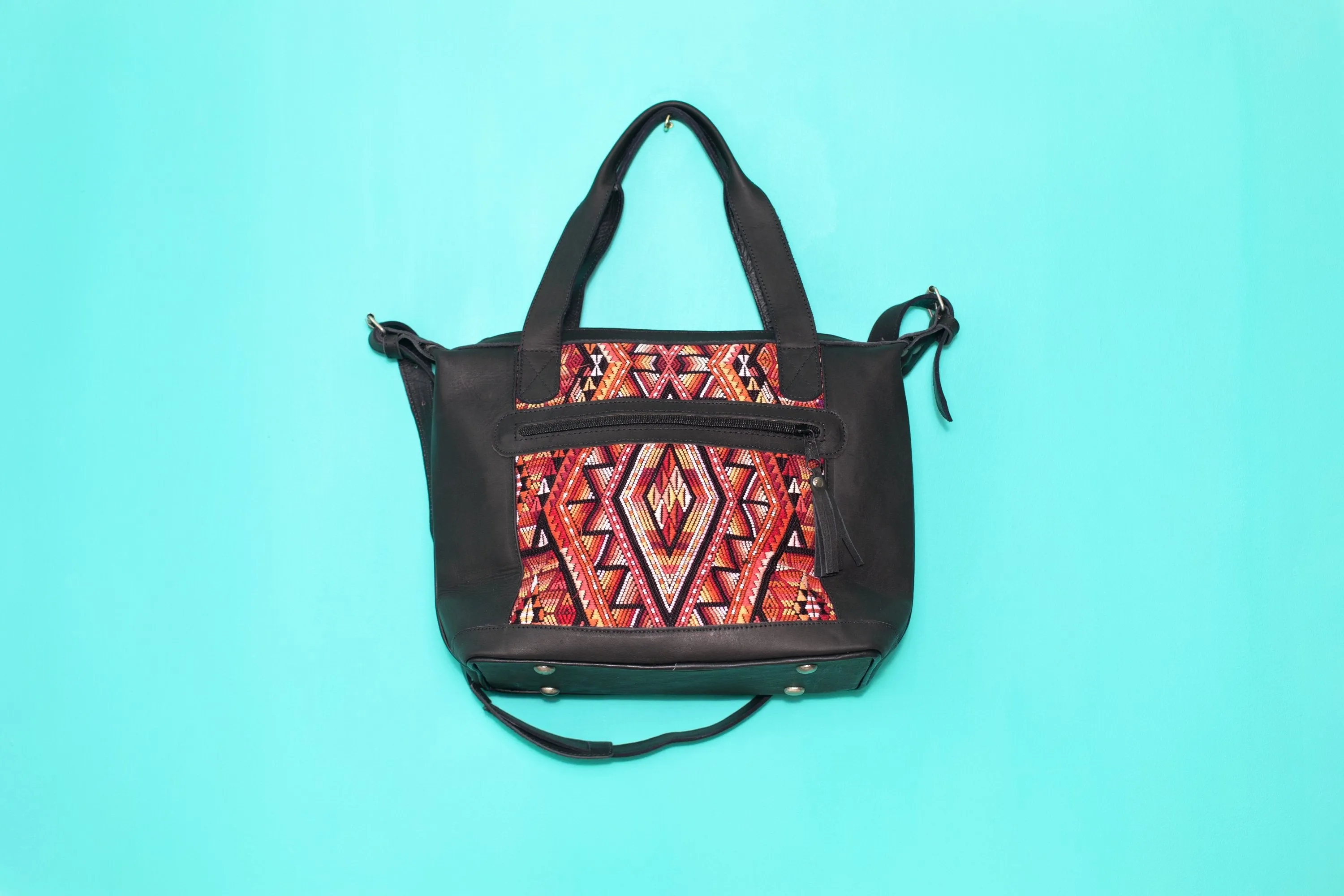 Huipil Day Bag Tote Purse Diaper Bag Cross Body (medium) #023