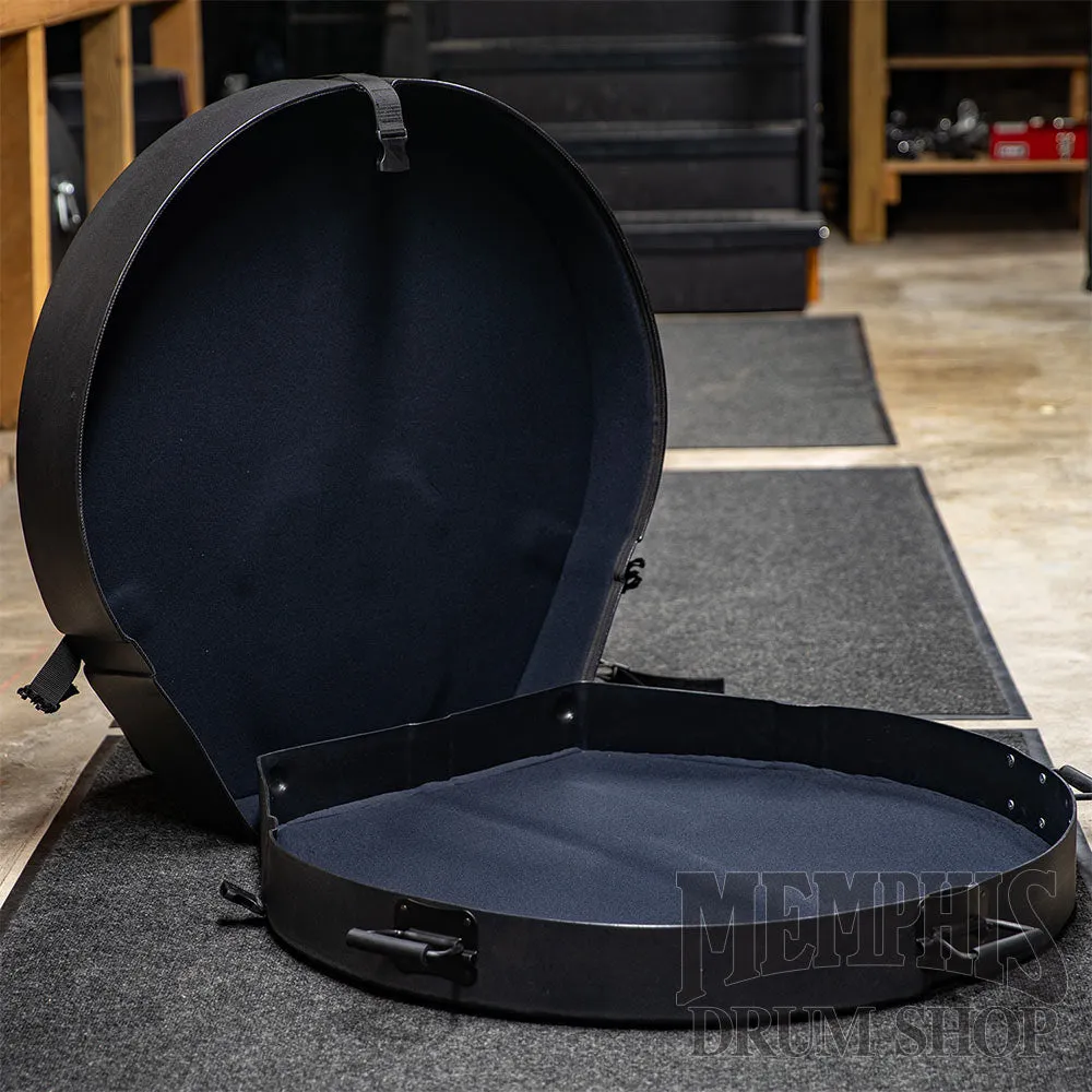 Humes & Berg 28" Enduro Gong Case with Pro Lining - Black