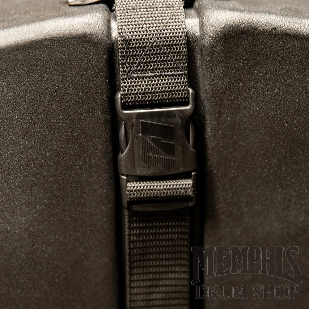 Humes & Berg 28" Enduro Gong Case with Pro Lining - Black