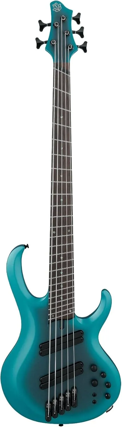 Ibanez BTB605MS Bass Guitar - Cerulean Aura Burst Matte