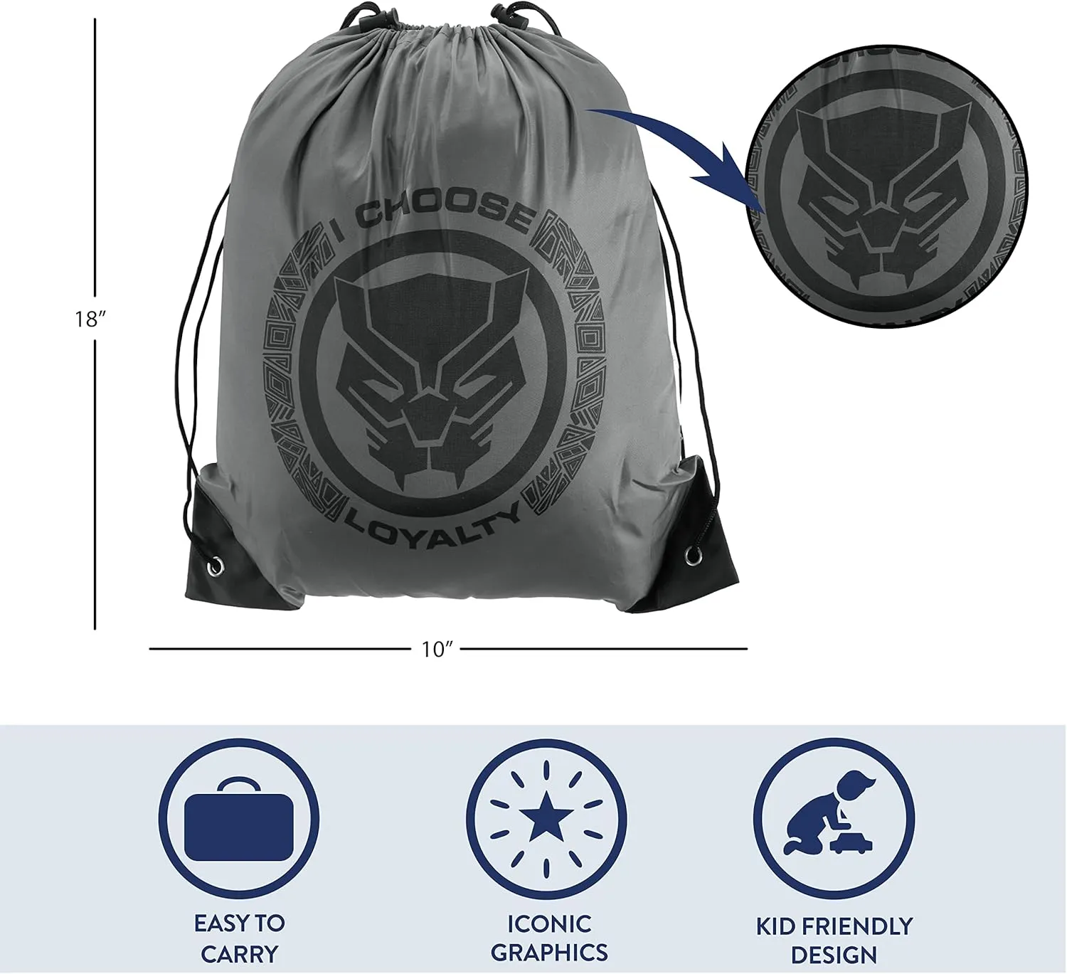 Idea Nuova 2 Piece Drawstring Sling Carry Bag with Sleeping Slumber Bag