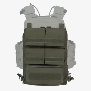 IDOGEAR Tactical Pouches Zip-on Panel Pouch Military Vest Accessory Bag for JPC 2.0 AVS CPC Vest