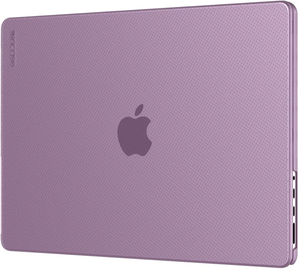 Incase Dots Hardshell with Makrolon® - MacBook Pro 14 inch Case - 2024, 2023, 2022, 2021, M4, M3, M2, M1 - MacBook Case, Laptop Cover, Protective Hard Shell, Scratch Resistant, Lightweight - Ice Pink