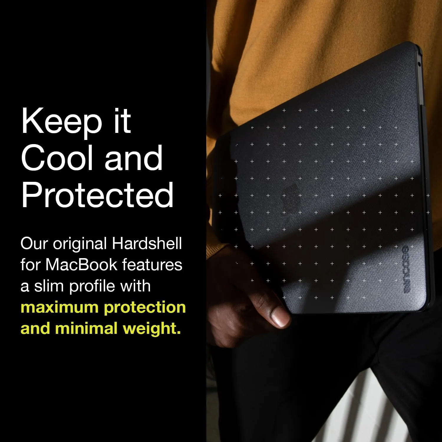 Incase Dots Hardshell with Makrolon® - MacBook Pro 14 inch Case - 2024, 2023, 2022, 2021, M4, M3, M2, M1 - MacBook Case, Laptop Cover, Protective Hard Shell, Scratch Resistant, Lightweight - Ice Pink