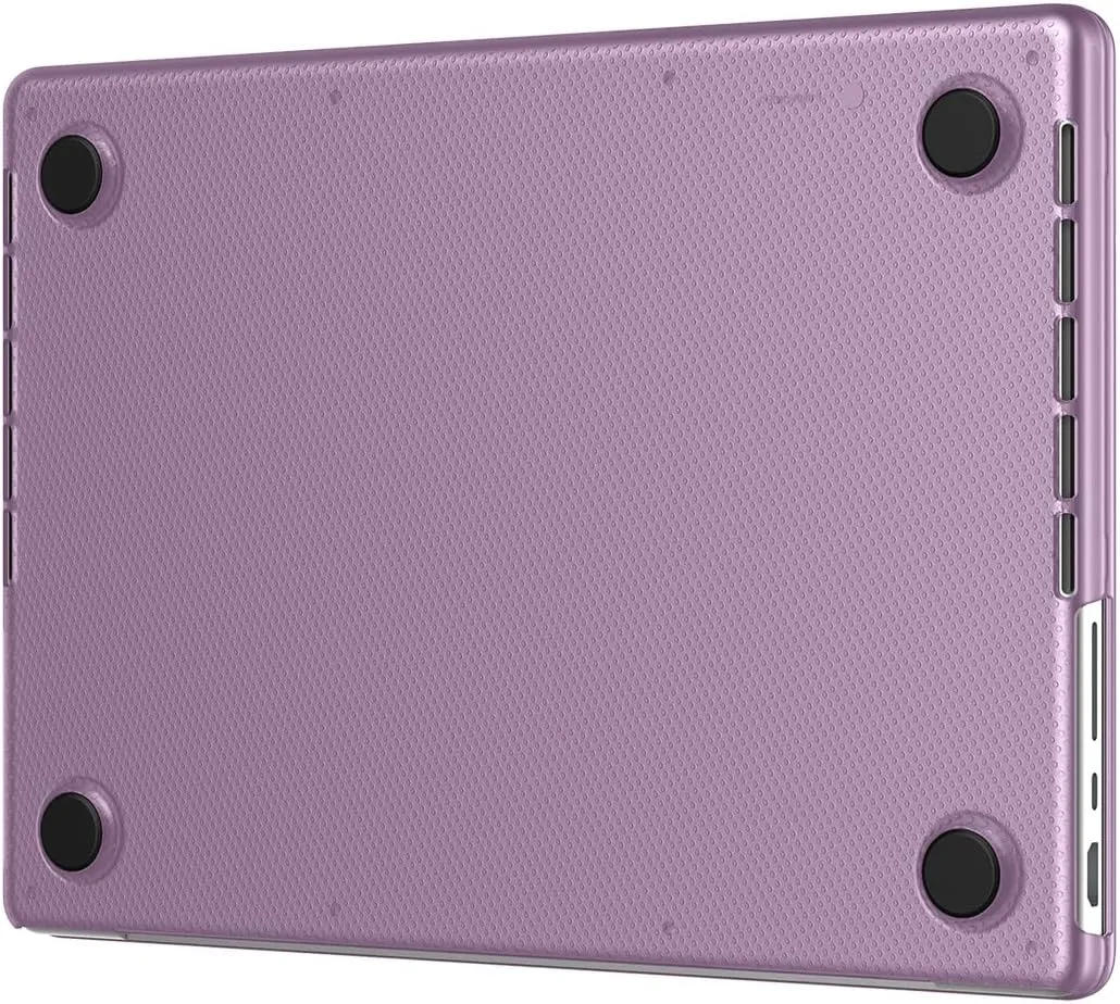 Incase Dots Hardshell with Makrolon® - MacBook Pro 14 inch Case - 2024, 2023, 2022, 2021, M4, M3, M2, M1 - MacBook Case, Laptop Cover, Protective Hard Shell, Scratch Resistant, Lightweight - Ice Pink