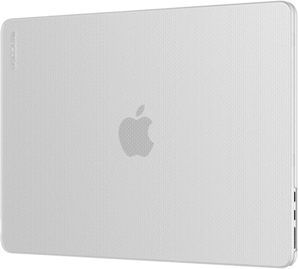 Incase Dots Hardshell with Makrolon® - MacBook Pro 16 inch Case - 2024, 2023, 2022, 2021, M4, M3, M2, M1 - MacBook Case, Laptop Cover, Protective Hard Shell, Scratch Resistant, Lightweight - Clear