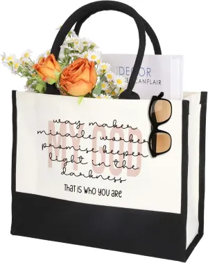 Inspirational Gifts for Women,Encouragement Gifts For Best Friend Coworker,Emotional Uplifting Support Gifts-Waymaker,Miracle Worker,Promise Keeper,light in The Darkness,My God That is Who You Are
