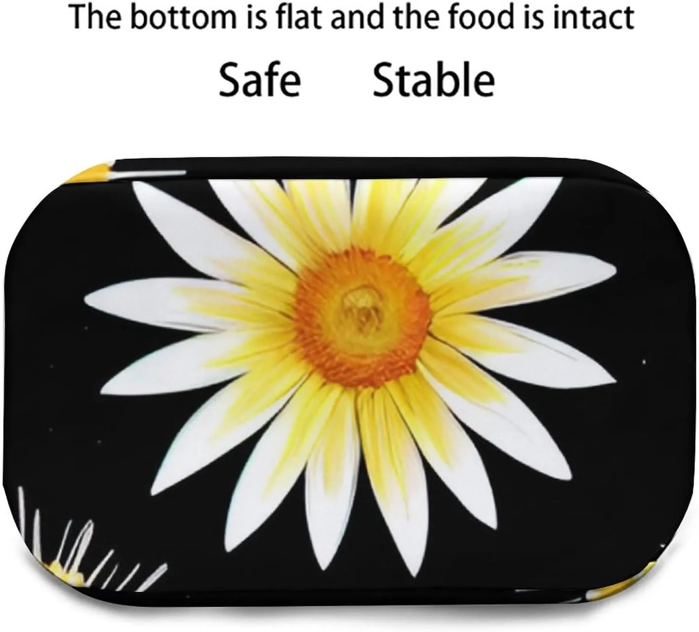 Interstellar Orbit Sun Flower Art Lunch Box Moisture Resistant Lunch Organizer for Adults Nurse Teacher Work Outdoor Travel Picnic, Insulated Thermal Totebag