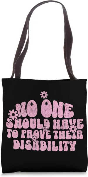 Invisible Disabilities Awareness Tote Bag