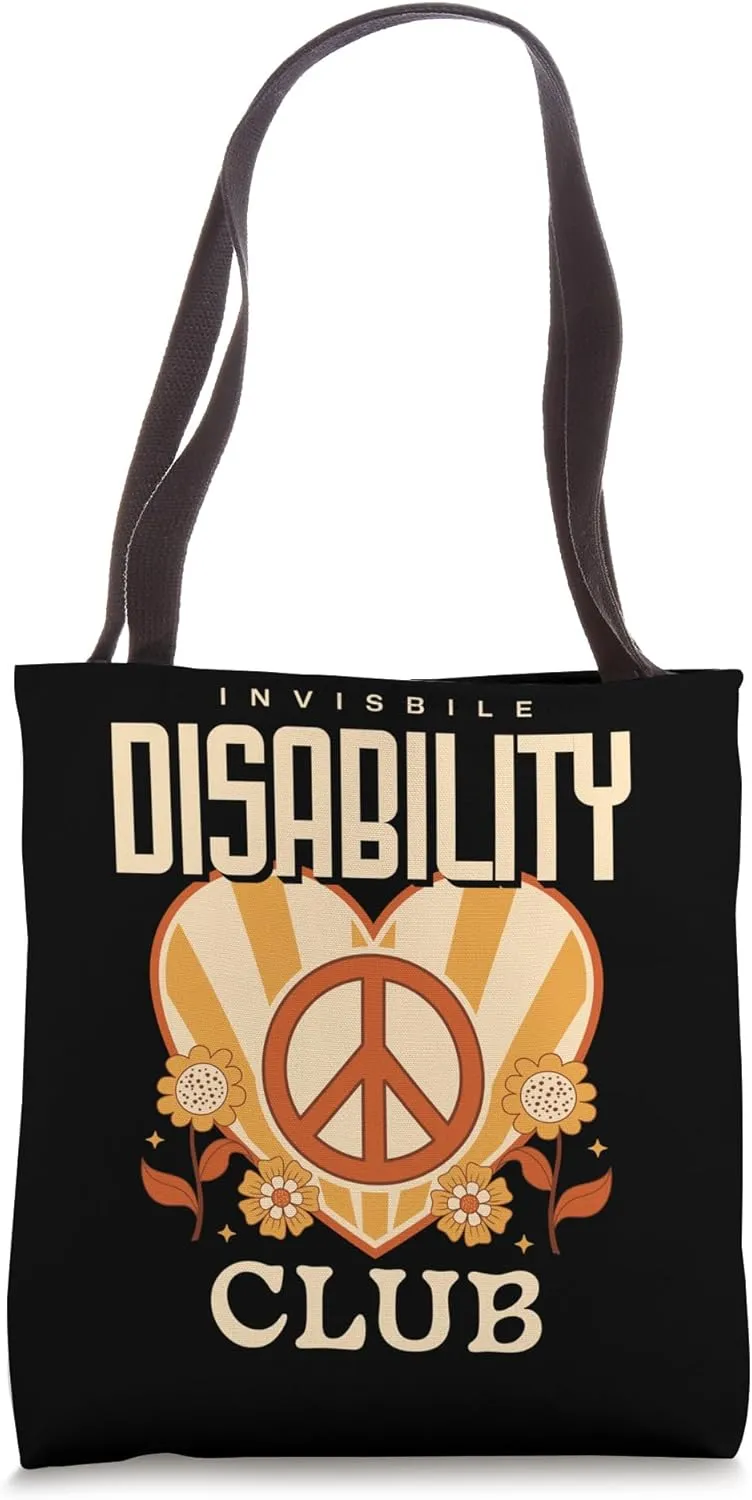 Invisible Disabilities Awareness Tote Bag