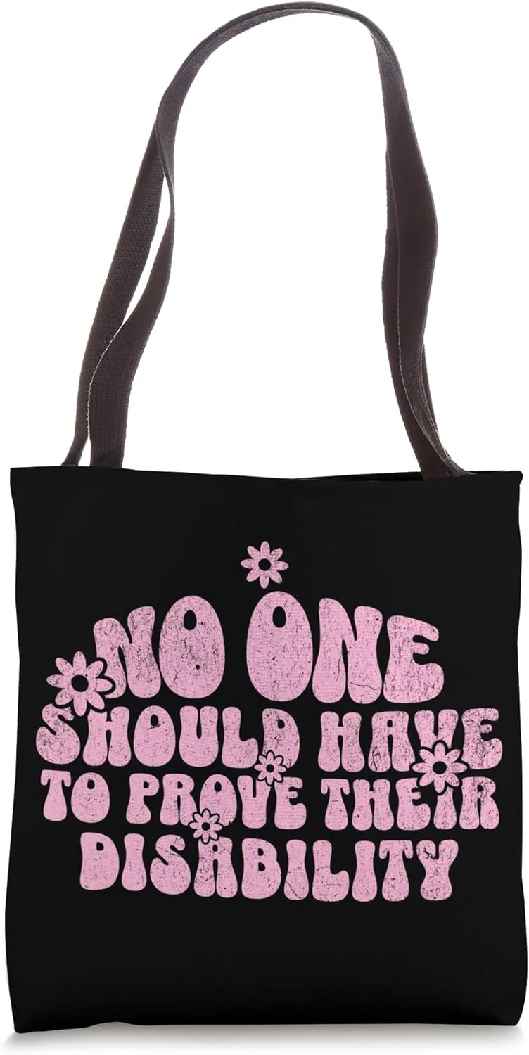 Invisible Disabilities Awareness Tote Bag