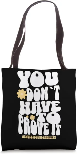 Invisible Disabilities Awareness Tote Bag