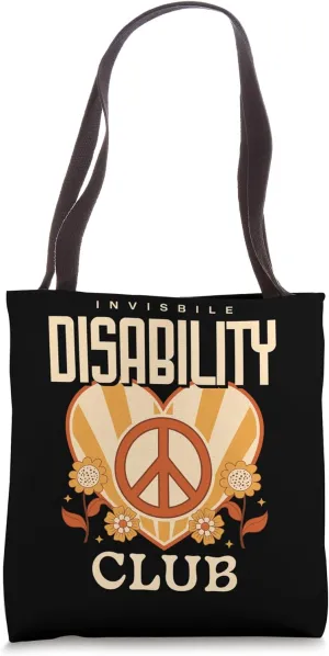 Invisible Disabilities Awareness Tote Bag